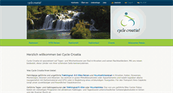 Desktop Screenshot of cyclecroatia.com
